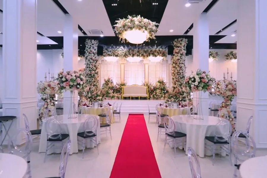Laluan permaidani merah di Platinum Hall Eco Palladium
